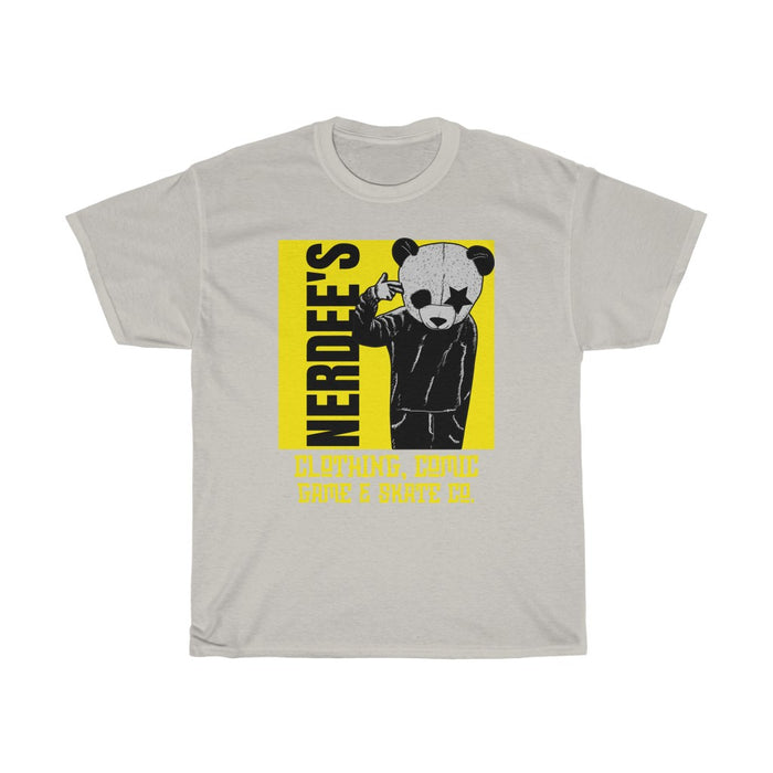 Nerdee's - Unisex Heavy Cotton Tee "Panda"