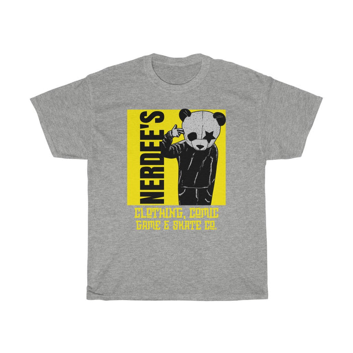 Nerdee's - Unisex Heavy Cotton Tee "Panda"