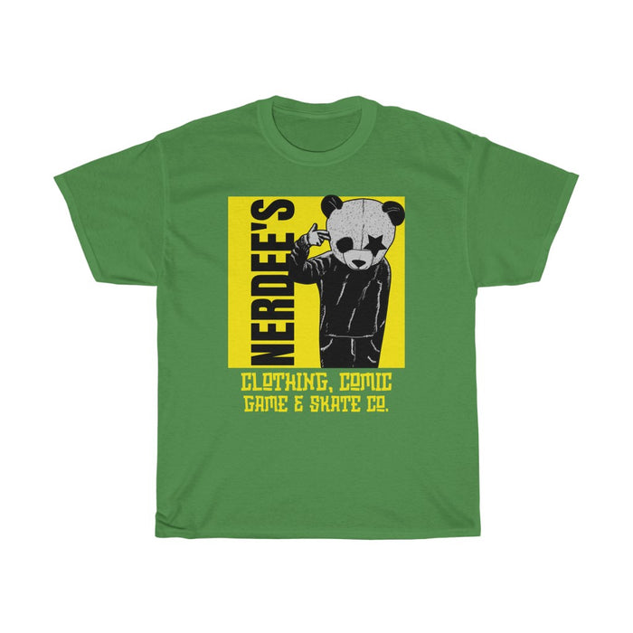 Nerdee's - Unisex Heavy Cotton Tee "Panda"