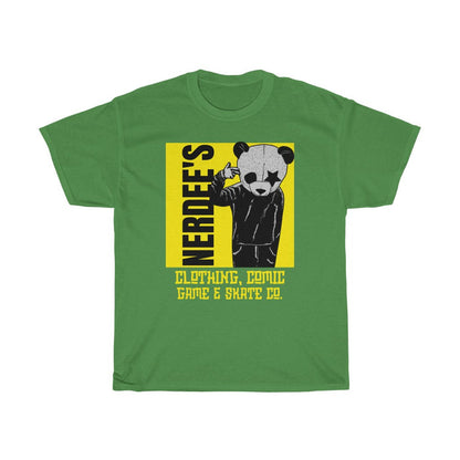 Nerdee's - Unisex Heavy Cotton Tee "Panda"