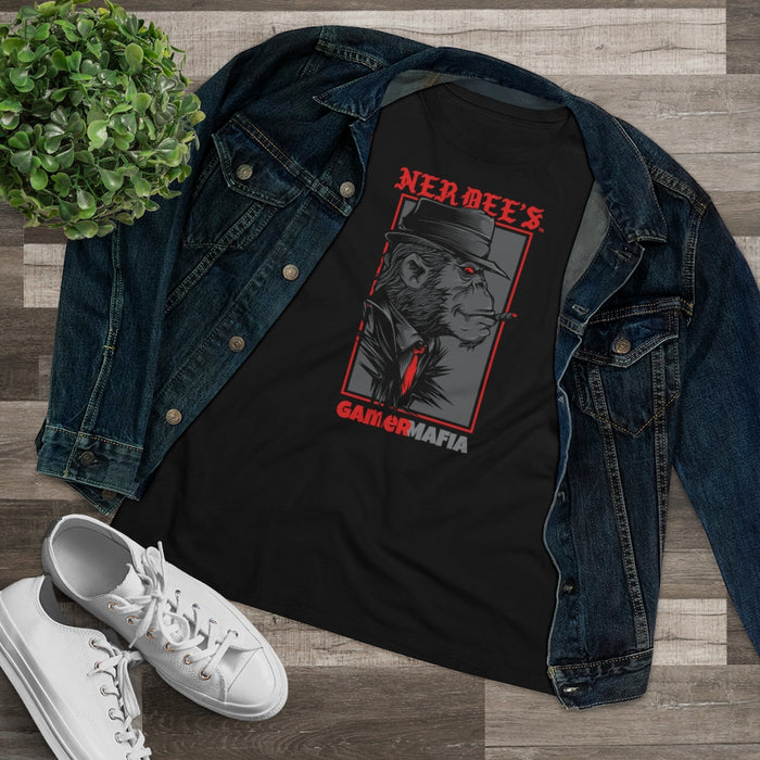 Nerdee's - Women's Premium Tee - "Gamer Mafia" (Design 01)