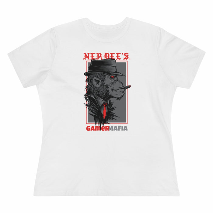 Nerdee's - Women's Premium Tee - "Gamer Mafia" (Design 01)
