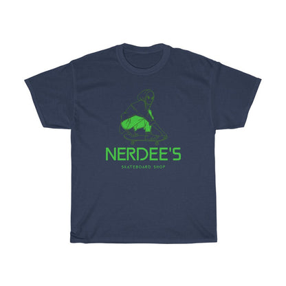 Nerdee's "Alien Skater" - Unisex Heavy Cotton Tee