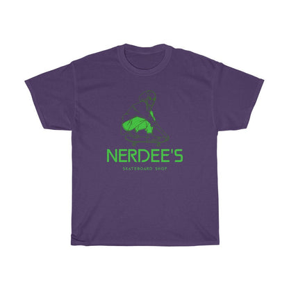 Nerdee's "Alien Skater" - Unisex Heavy Cotton Tee