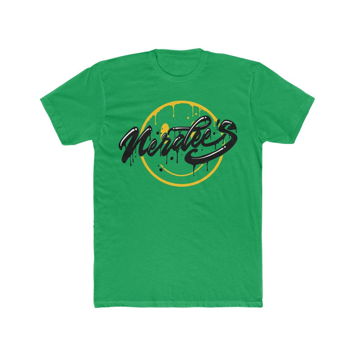 Nerdee's "All Smiles" - Men's Cotton Crew Tee