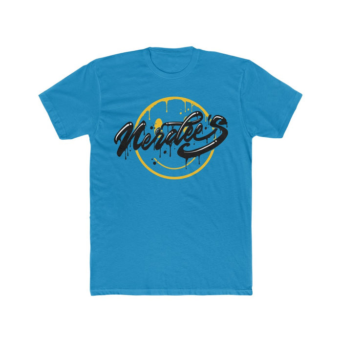 Nerdee's "All Smiles" - Men's Cotton Crew Tee