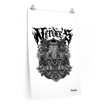 Nerdee's "Bay Area Biz" (Design 02) - Premium Matte vertical posters - White