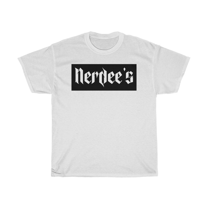 Nerdee's "Black Label" - Unisex Heavy Cotton Tee