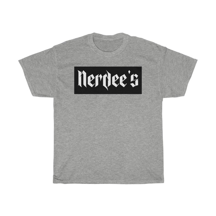 Nerdee's "Black Label" - Unisex Heavy Cotton Tee