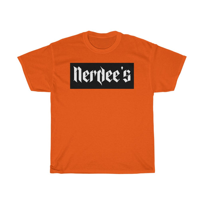 Nerdee's "Black Label" - Unisex Heavy Cotton Tee