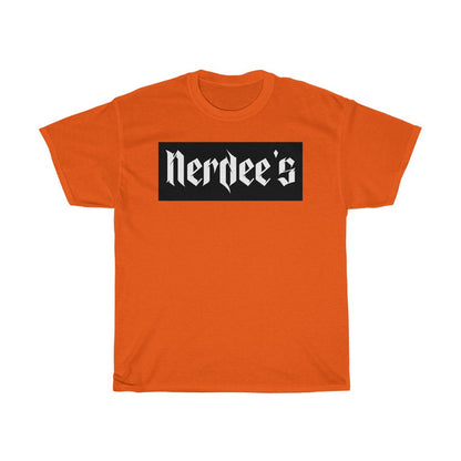 Nerdee's "Black Label" - Unisex Heavy Cotton Tee