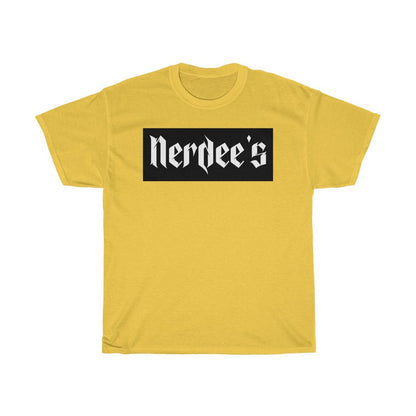 Nerdee's "Black Label" - Unisex Heavy Cotton Tee