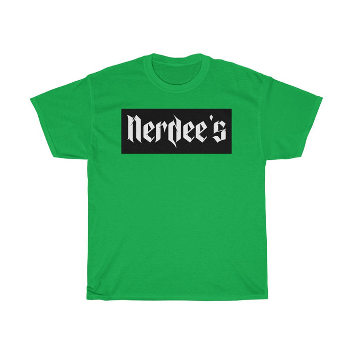 Nerdee's "Black Label" - Unisex Heavy Cotton Tee