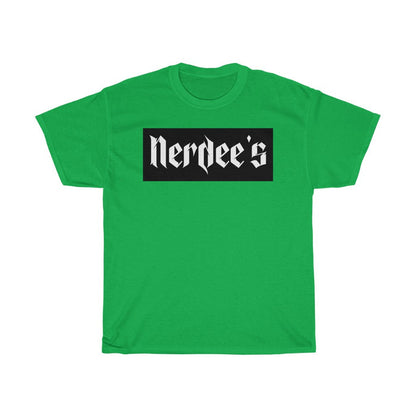 Nerdee's "Black Label" - Unisex Heavy Cotton Tee
