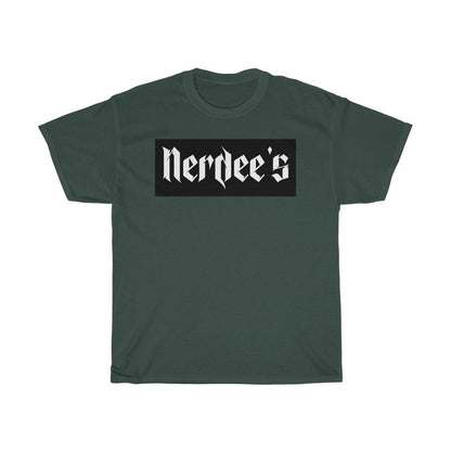 Nerdee's "Black Label" - Unisex Heavy Cotton Tee
