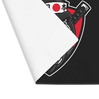 Nerdee's "Gorilla Samurai" Black Placemat