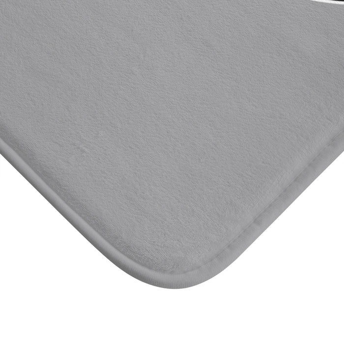 Nerdee's "Gorilla Samurai" Gray Bath Mat