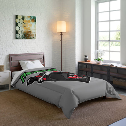 Nerdee's "Gorilla Samurai" Gray Comforter