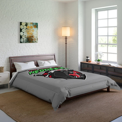 Nerdee's "Gorilla Samurai" Gray Comforter