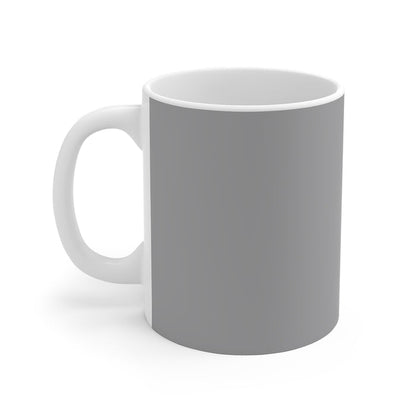 Nerdee's "Gorilla Samurai" Gray Mug 11oz