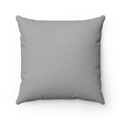 Nerdee's "Gorilla Samurai" Gray Spun Polyester Square Pillow Case