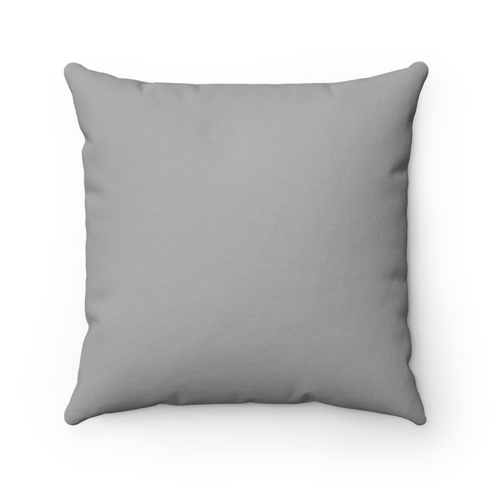 Nerdee's "Gorilla Samurai" Gray Spun Polyester Square Pillow Case