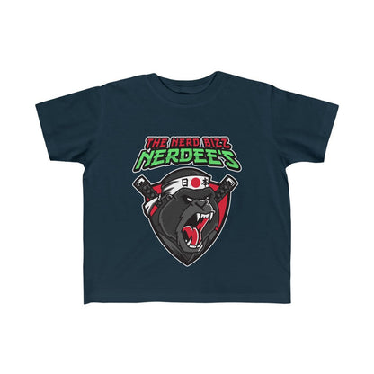 Nerdee's "Gorilla Samurai" Toddler Fine Jersey Tee 2T-6T
