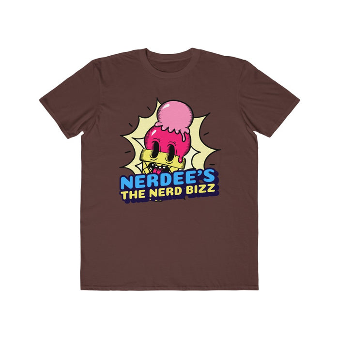 Nerdee's "I Scream" Logo - Men's Lightweight Fashion Tee
