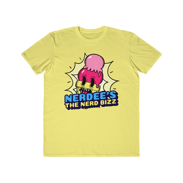 Nerdee's "I Scream" Logo - Men's Lightweight Fashion Tee
