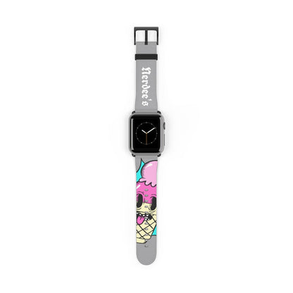Nerdee's "I-Scream" Watch Band - (Design 01) Gray