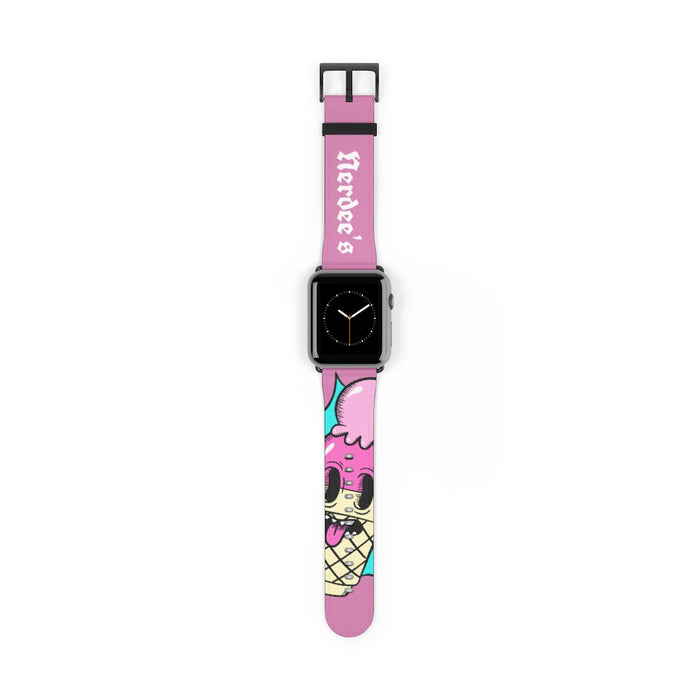 Nerdee's "I-Scream" Watch Band - (Design 01) Pink