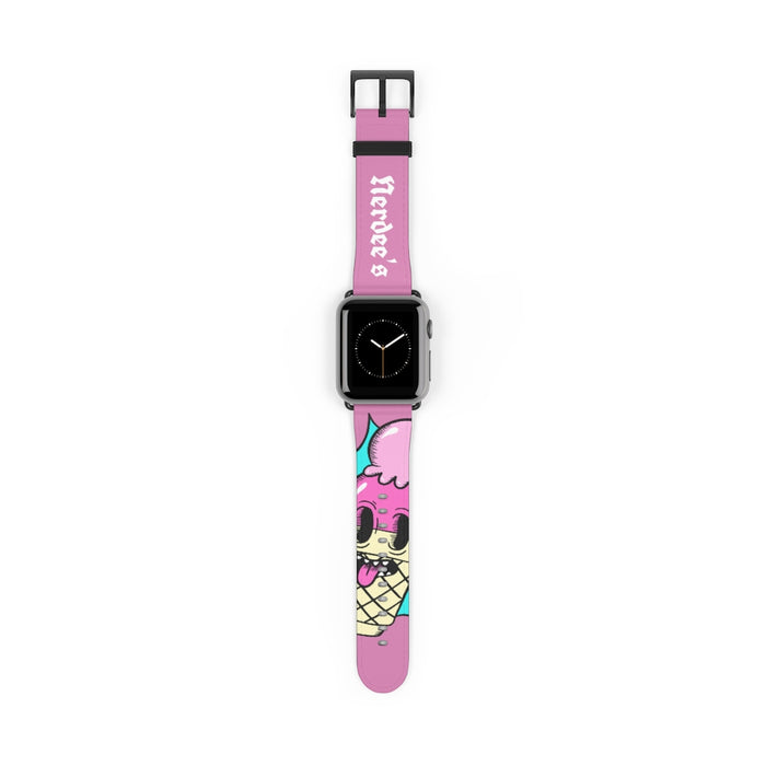 Nerdee's "I-Scream" Watch Band - (Design 01) Pink