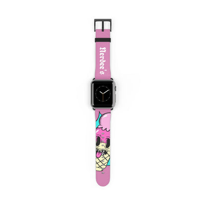 Nerdee's "I-Scream" Watch Band - (Design 01) Pink