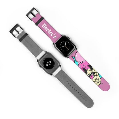 Nerdee's "I-Scream" Watch Band - (Design 01) Pink