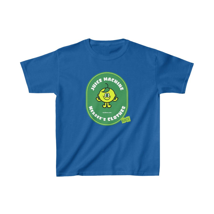 Nerdee's "Juice Machine" - Kids Heavy Cotton Tee