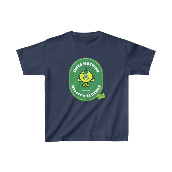 Nerdee's "Juice Machine" - Kids Heavy Cotton Tee