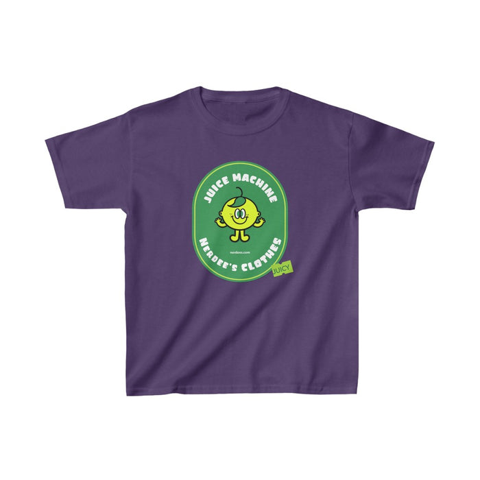 Nerdee's "Juice Machine" - Kids Heavy Cotton Tee