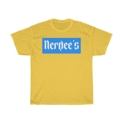 Nerdee's "LA Blue Label" - Unisex Heavy Cotton Tee