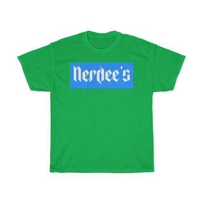 Nerdee's "LA Blue Label" - Unisex Heavy Cotton Tee