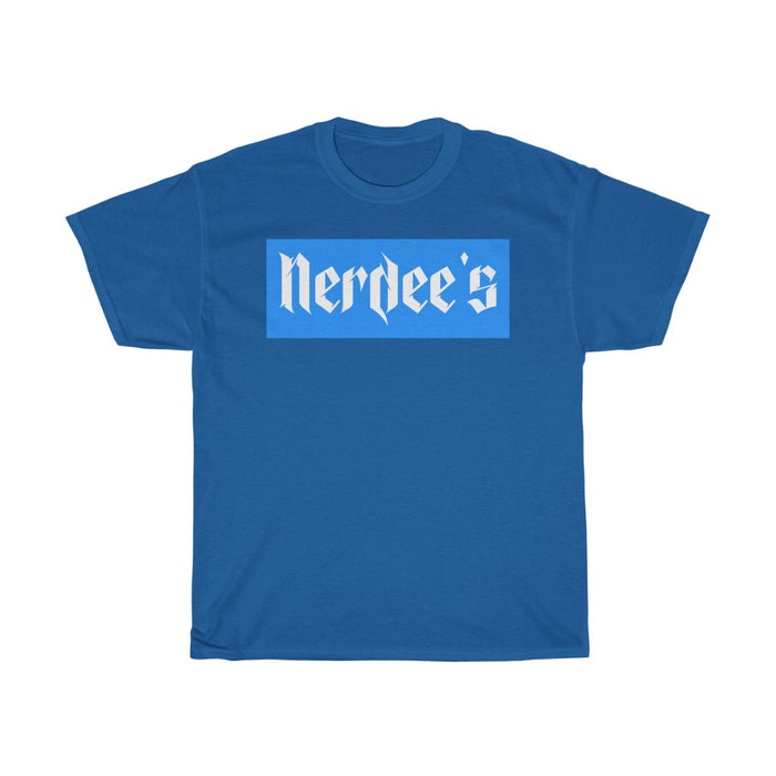 Nerdee's "LA Blue Label" - Unisex Heavy Cotton Tee