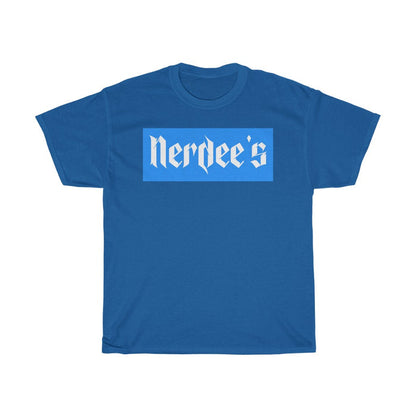 Nerdee's "LA Blue Label" - Unisex Heavy Cotton Tee