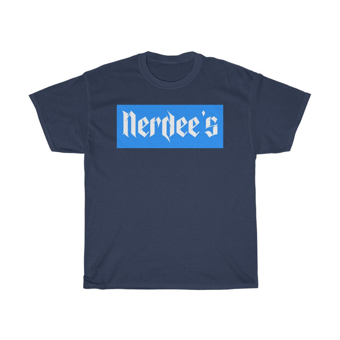 Nerdee's "LA Blue Label" - Unisex Heavy Cotton Tee