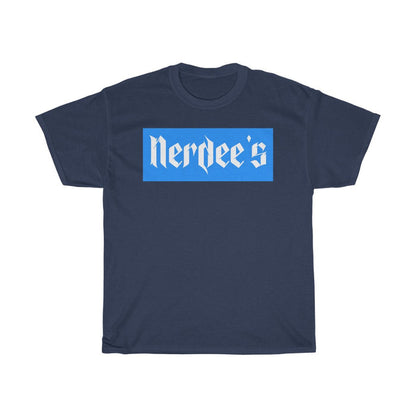 Nerdee's "LA Blue Label" - Unisex Heavy Cotton Tee