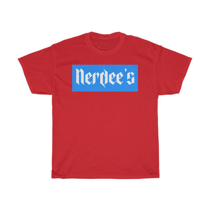 Nerdee's "LA Blue Label" - Unisex Heavy Cotton Tee