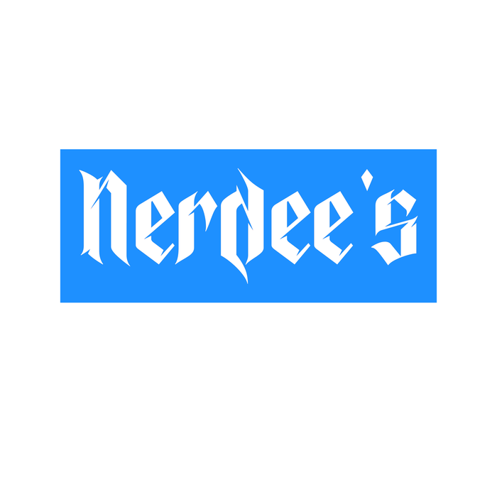 Nerdee's "LA Blue Label" Logo - Women's Favorite Tee