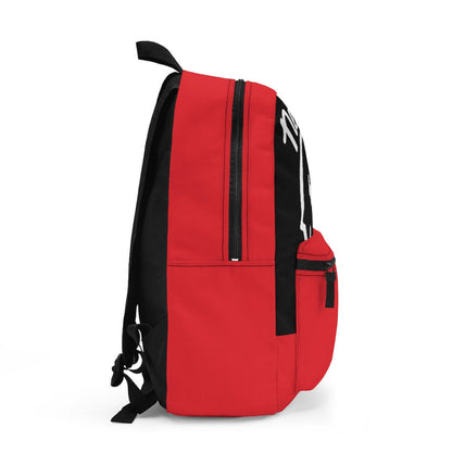 Nerdee's Logo Backpack (Design 03) - Red