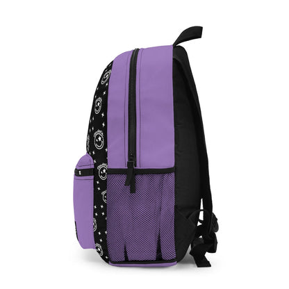 Nerdee's Logo Backpack (Design 04) - Violet