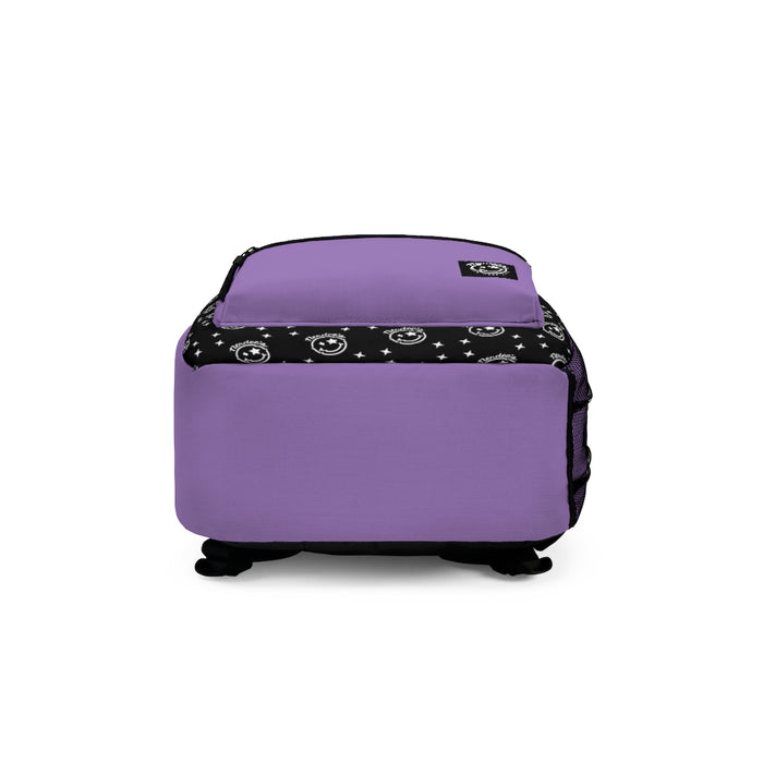 Nerdee's Logo Backpack (Design 04) - Violet