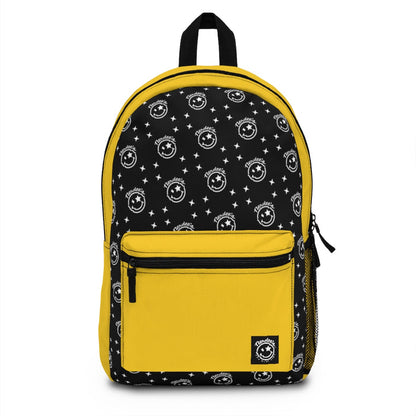 Nerdee's Logo Backpack (Design 04) - Yellow