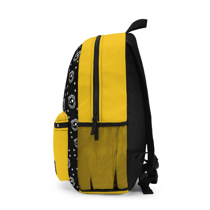 Nerdee's Logo Backpack (Design 04) - Yellow